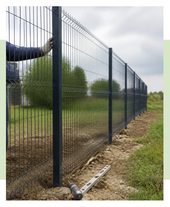 Установка забора 3Д в Учалах по цене от 1830 р. | ЗаборЭксеперт-Члы